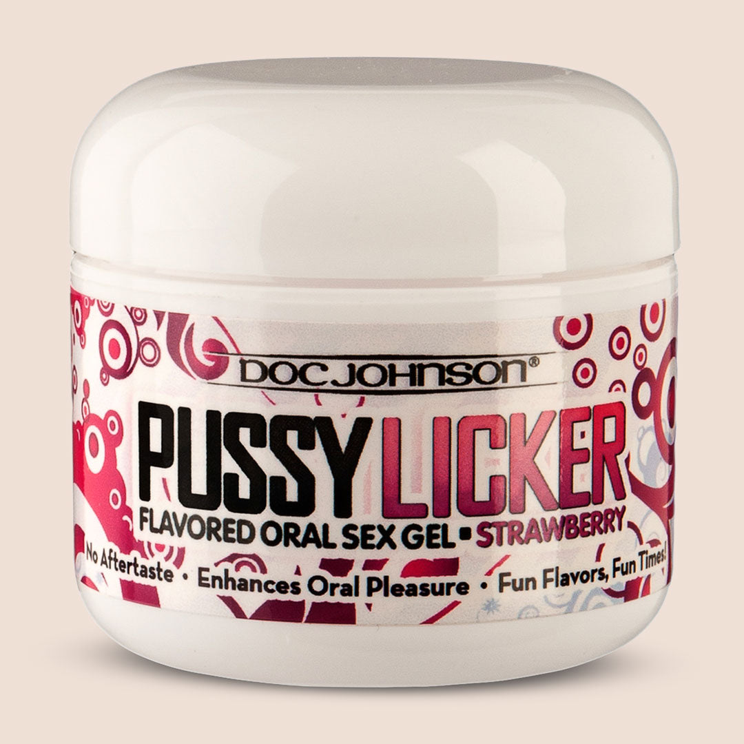 Doc Johnson P—ssy Licker Oral Sex Gel - Strawberry Flavored Lubricant for Enhanced Pleasure | Perfect for Couples & Intimate Moments