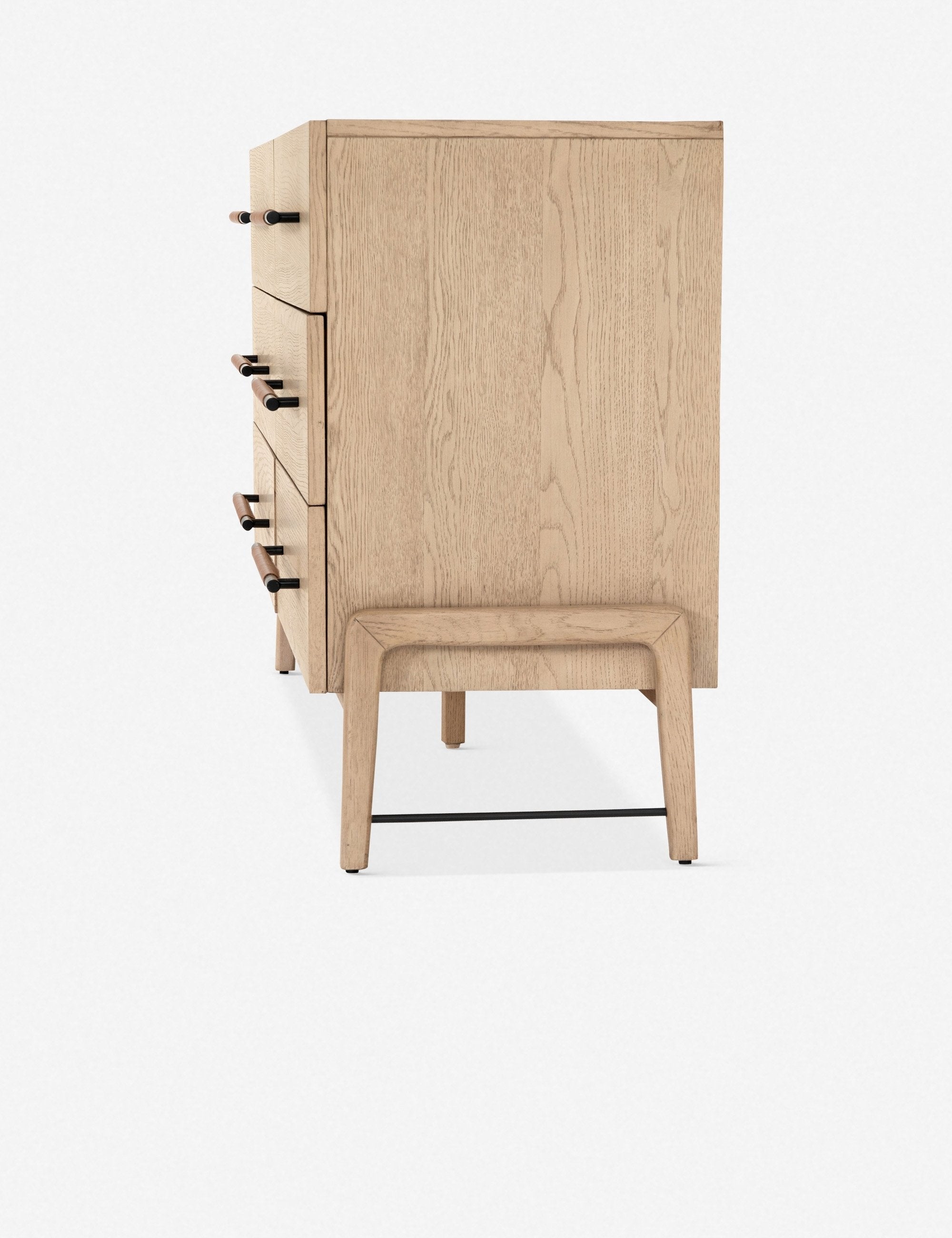 Avalon Wide 6-Drawer Dresser - Modern Wooden Chest of Drawers for Bedroom Storage & Organization | Perfect for Master Bedroom, Guest Room, or Nursery