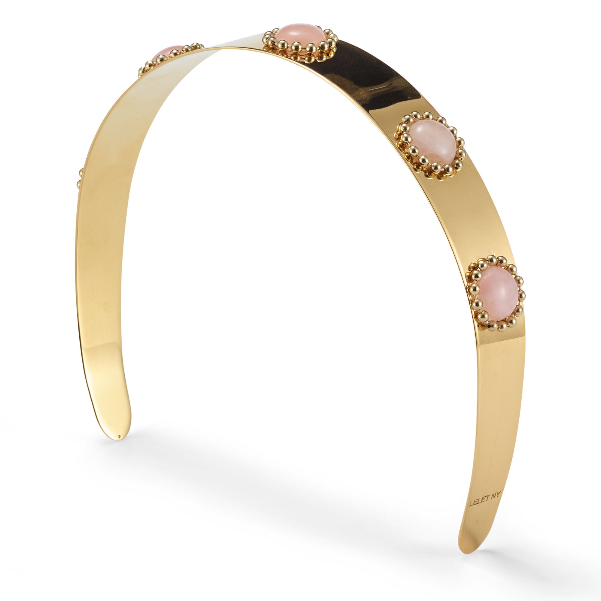 Liv Ballchain and Stone Petite Headband - Elegant Hair Accessory for Women, Girls | Perfect for Weddings, Parties & Everyday Wear