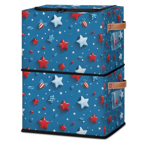 Patriotic Stars Blue