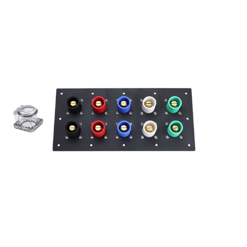 800 Amp Non-Metallic Male Double Set Screw 10 Position CAM Lock Panel - Ideal for Industrial Electrical Panels & Power Distribution Systems