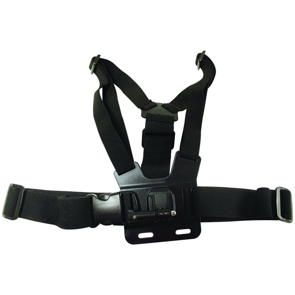 WASPcam Chest Strap Mount - Hands-Free Action Camera Mount for GoPro, DJI, Sony - Perfect for Hiking, Cycling, Skiing & Outdoor Adventures