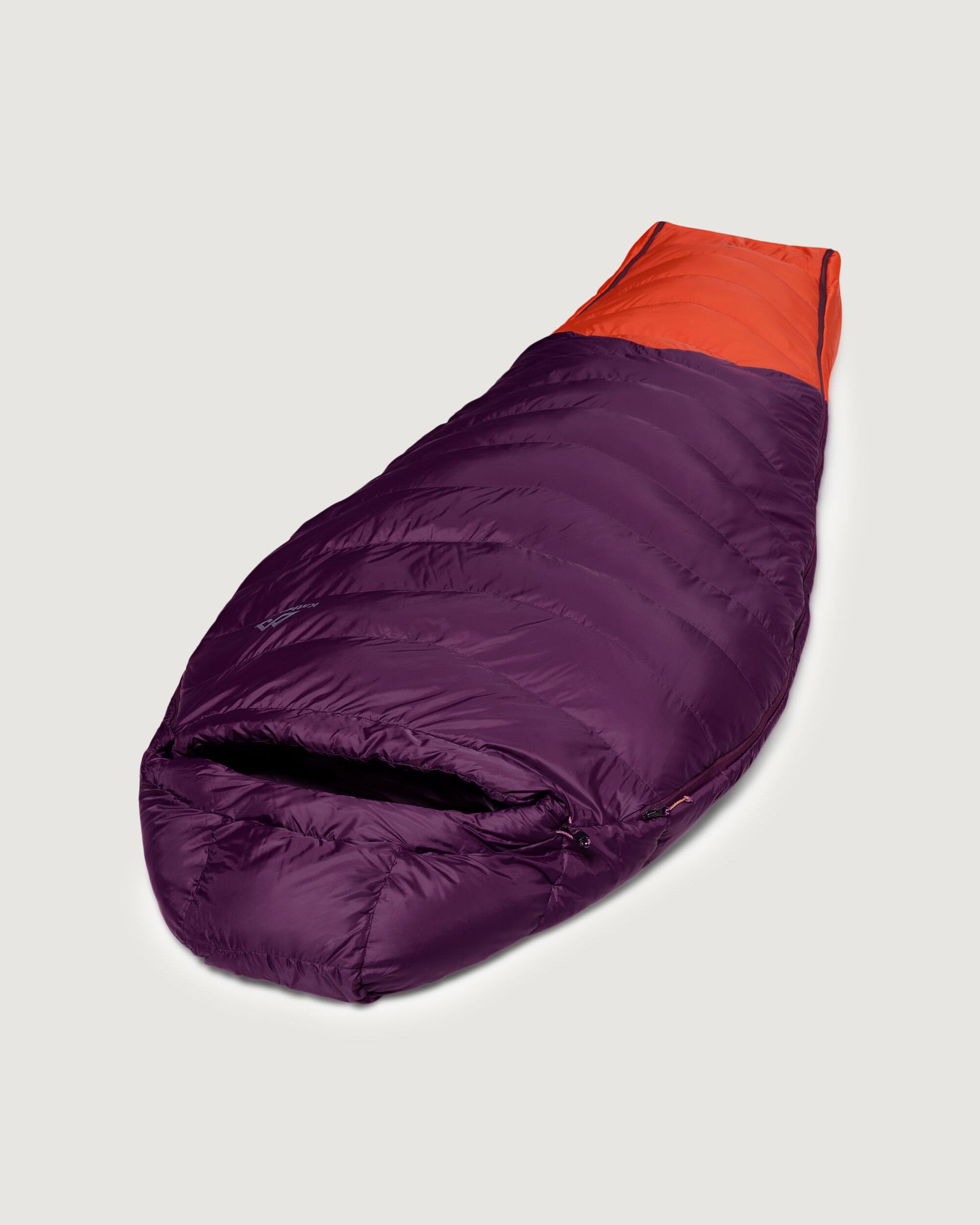 Vurso 6°C Lightweight Compact Sleeping Bag for Camping, Hiking & Backpacking - Regular Size, Jam/Red Earth - Perfect for Outdoor Adventures & Travel