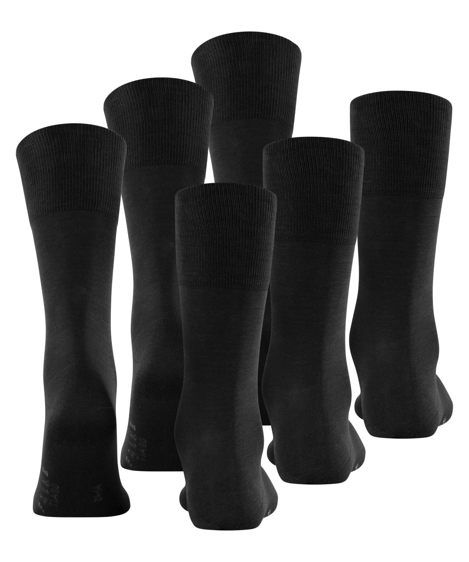FALKE Men's Tiago Cotton Dress Socks - 3 Pairs Pack, Comfortable & Breathable Formal Socks for Business, Office & Special Occasions