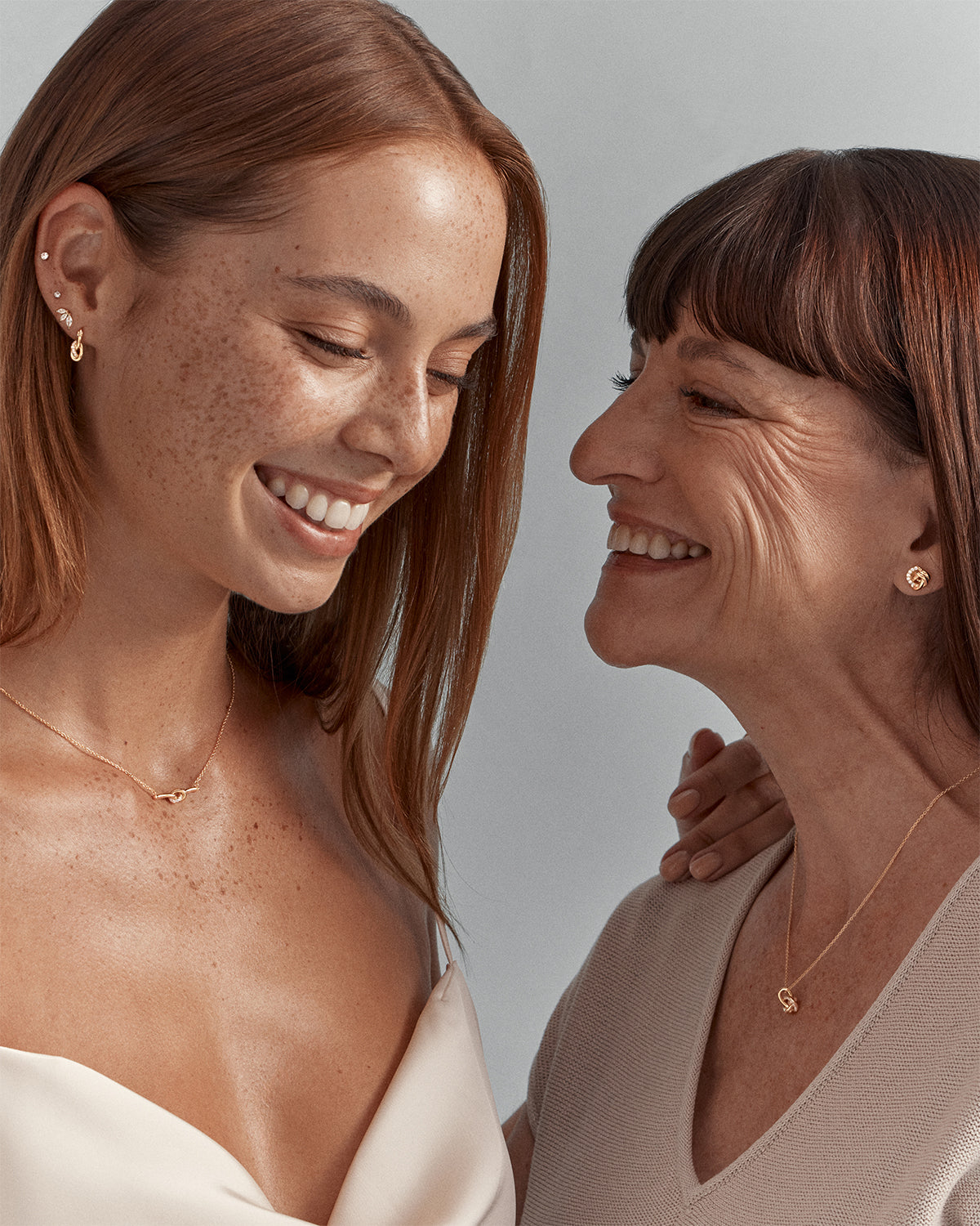 18K Gold Vermeil Love Knot Hoop Earrings with Lab-Grown Diamonds | Elegant & Durable for Everyday Wear, Date Nights & Special Occasions