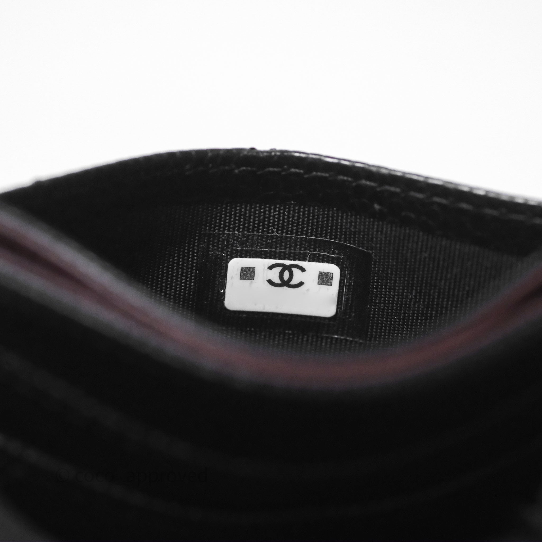 Chanel Classic Flat Card Holder in Black Caviar Leather with Gold Hardware - Perfect for Everyday Use & Luxury Gift Giving