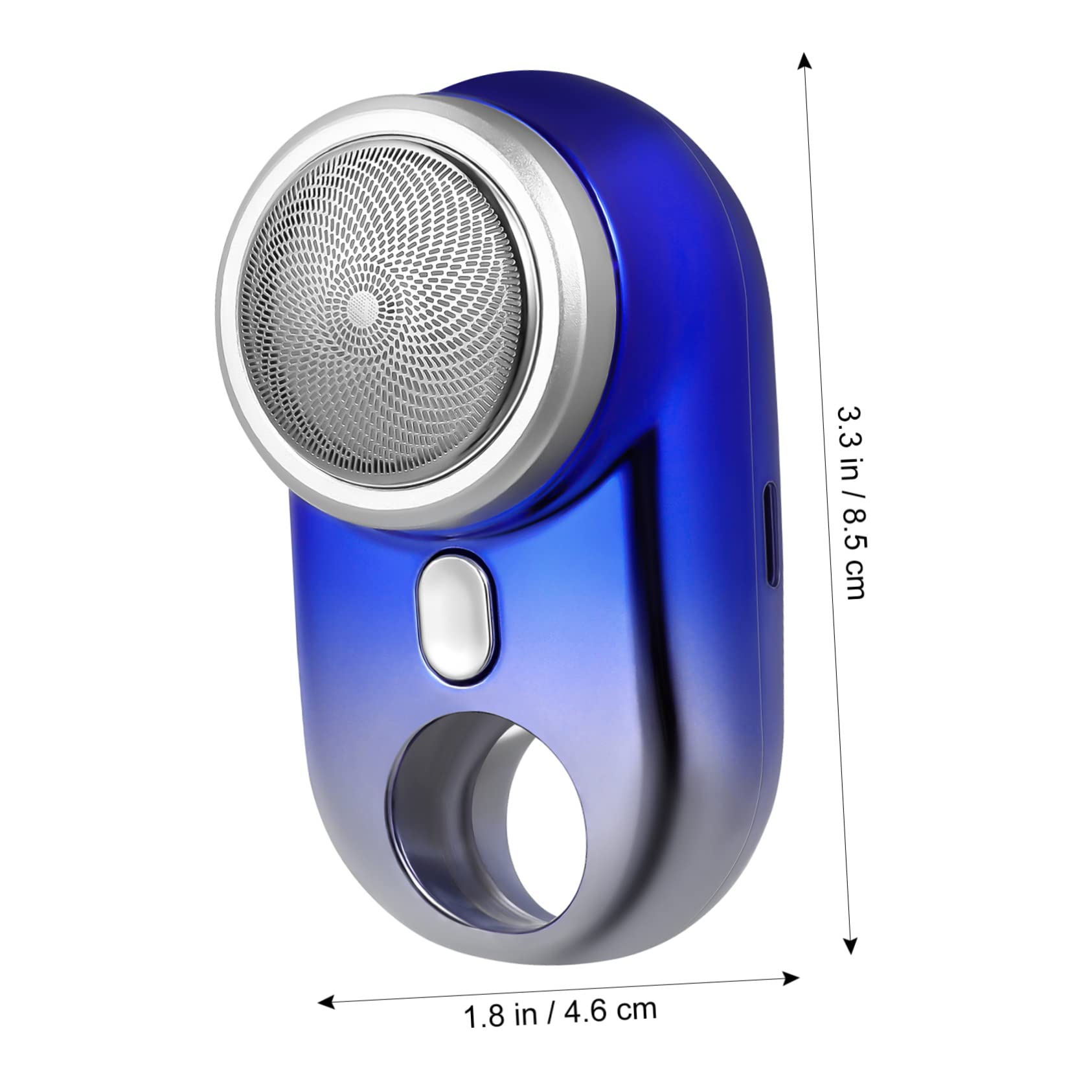 Best Electric Shaver & Beard Trimmer for Men - Rechargeable Portable Razor with Gradient Shaving Technology | Perfect for Travel, Gym & Daily Grooming