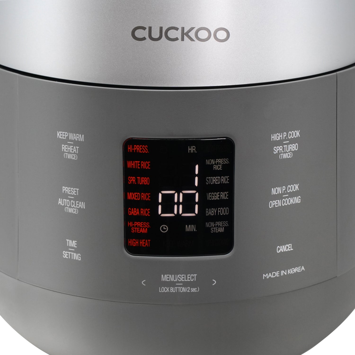 10-Cup HP Twin Pressure Rice Cooker (CRP-ST1009F) - Fast & Even Cooking for Perfect Rice, Stews & More | Ideal for Family Dinners & Meal Prep