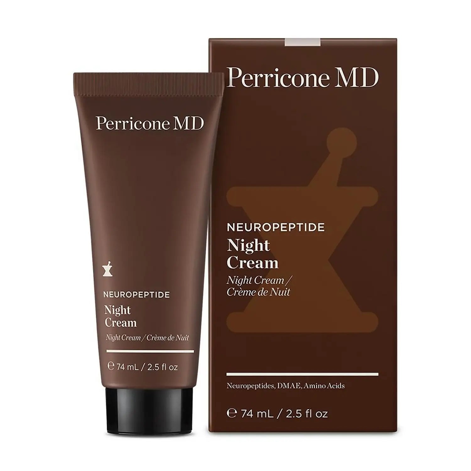 Perricone MD Neuropeptide Night Cream - Anti-Aging Moisturizer for Wrinkles & Fine Lines | Hydrating Night Face Cream for Women & Men | Perfect for Dry Skin & Overnight Repair