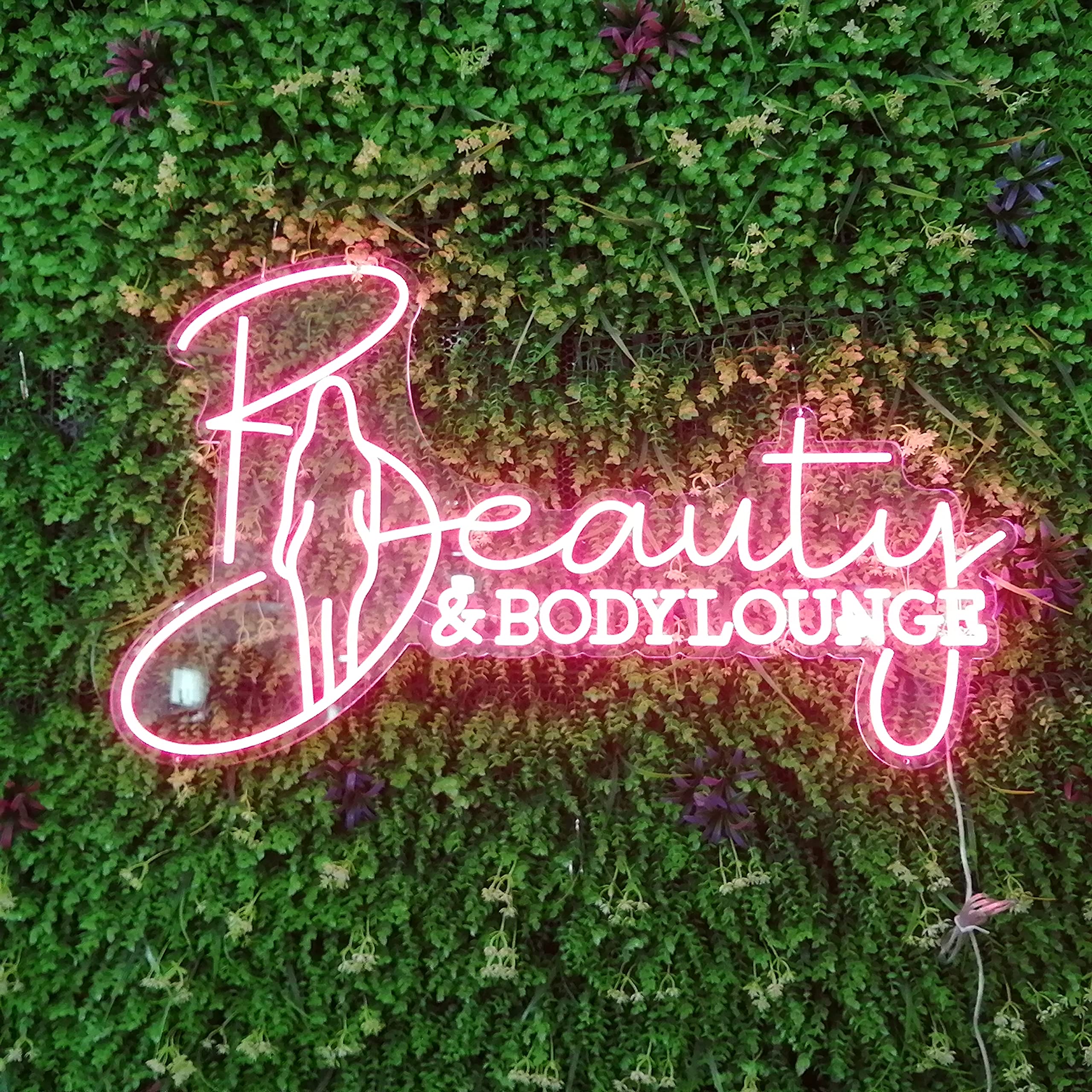 Custom LED Neon Signs for Wedding Decor - Personalized Dimmable Name Sign for Bedroom, Home & Wall Art - Unique Birthday, Christmas, Halloween Party Gifts for Women (2 Line Text, Up to 40