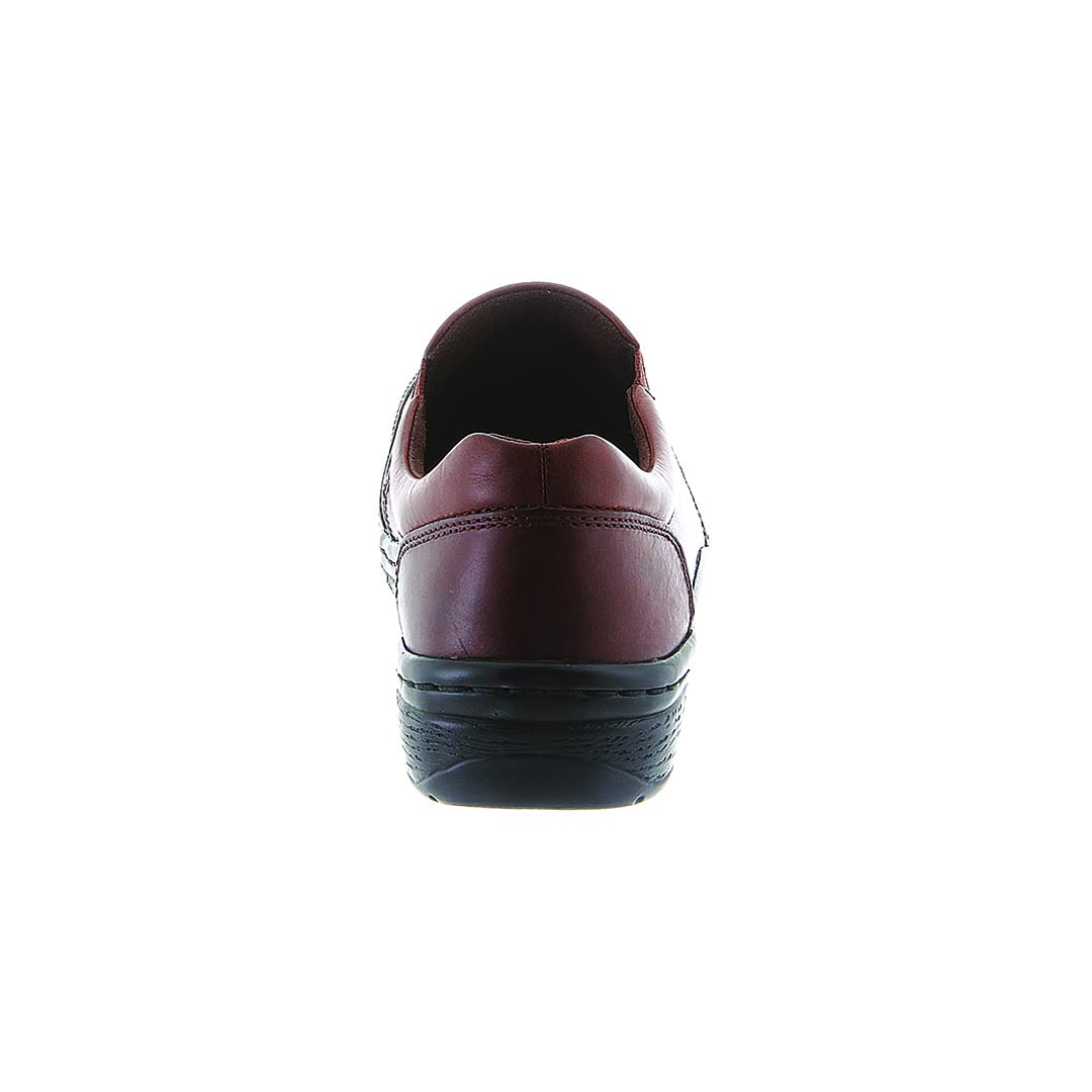 Klogs Arbor Men's Comfortable Slip-Resistant Work Shoes - Non-Slip Leather Loafers for Nurses, Chefs & Restaurant Workers - Perfect for Healthcare, Food Service & Industrial Workplaces