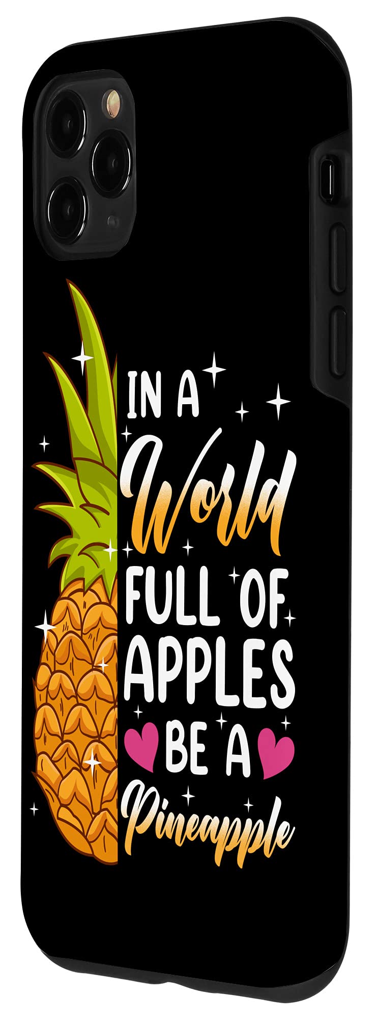 iPhone 11 Pro Max Case - Pineapple Friendship Design - Durable Protective Cover for Apple iPhone 11 Pro Max - Perfect for Everyday Use, Travel & Gifts