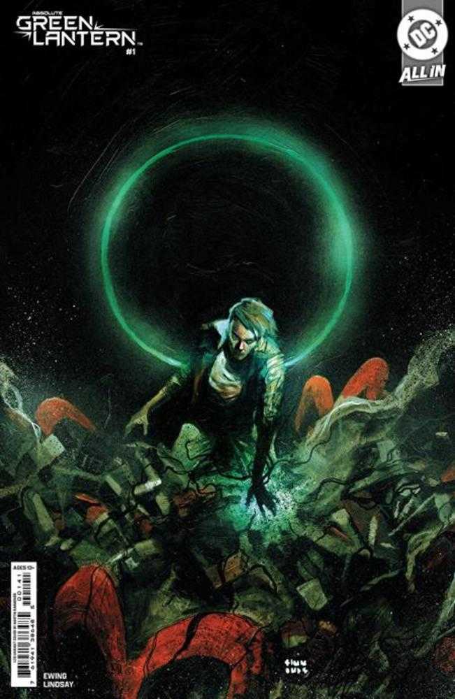 Absolute Green Lantern #1 Cover I 1 in 25 Martin Simmonds Card Stock Variant - Rare Comic Book for Collectors, Perfect for Display & Investment
