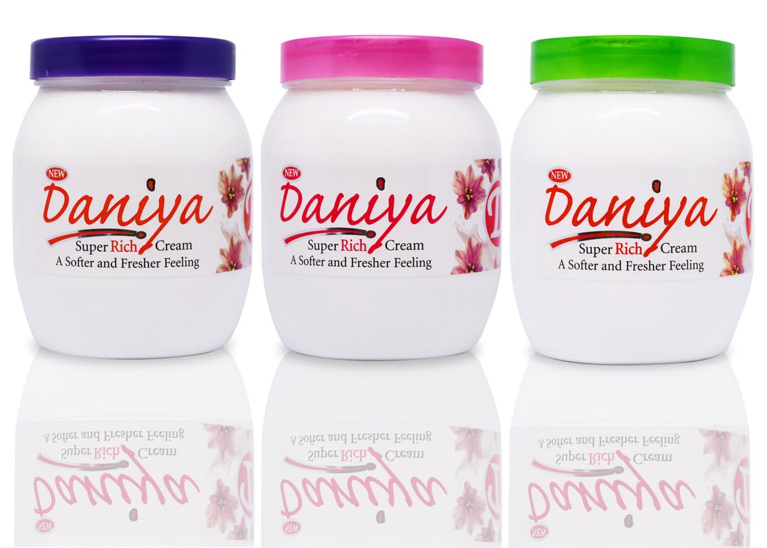 Daniya Rose-Pink Hand Cream 500ml - Hydrating & Nourishing Moisturizer for Dry Skin - Perfect for Daily Use at Home, Office & Travel