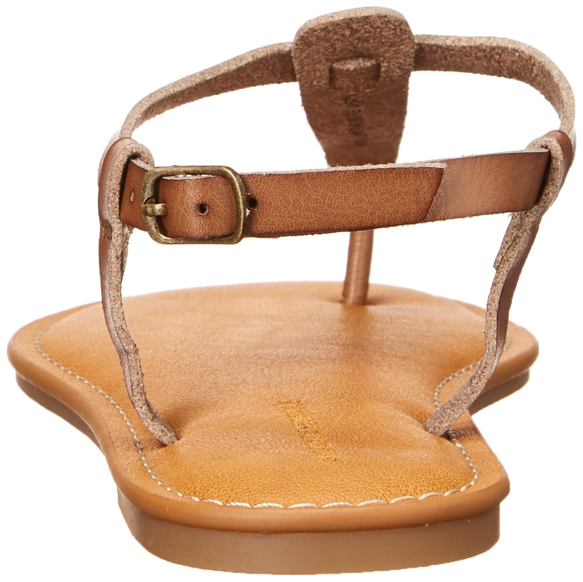 Amazon Essentials Women's Casual Thong Sandal with Adjustable Ankle Strap - Comfortable Summer Flip Flops for Beach, Pool, and Outdoor Wear