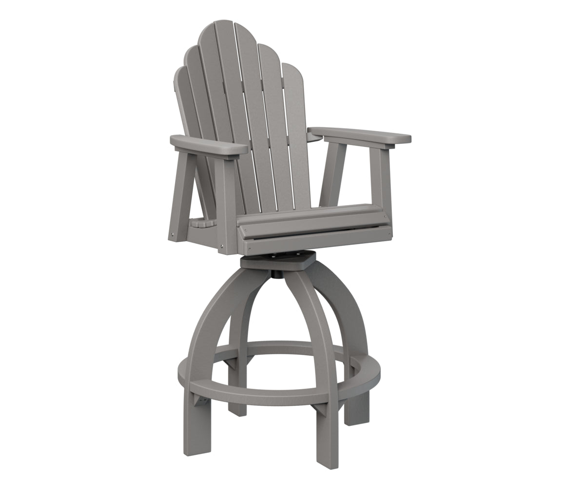 Berlin Gardens Cozi Back Swivel 30 XT Chair - Heavy Duty Outdoor Patio Furniture with Weather-Resistant Steel Frame - Perfect for Backyard, Deck, Garden & Poolside Relaxation