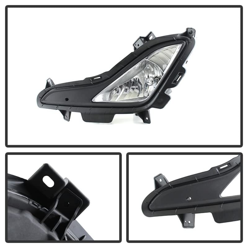 Spyder Auto 5080462 LED Fog Lights - High Performance, Durable & Waterproof for Trucks, SUVs & Off-Road Vehicles | Perfect for Night Driving, Foggy Conditions & Adventure Trips