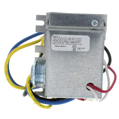 White Rodgers Electric Heat Relay 208V AC - HVAC Heating System Relay for Furnace, Boiler & Heat Pump Control