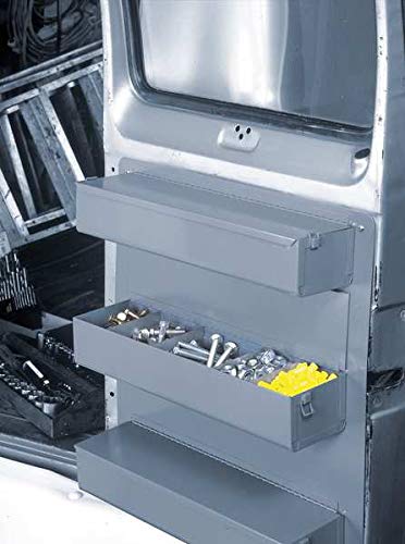 Heavy-Duty Truck & Van Door Storage Tray - 20 Gauge Steel Organizer for Tools & Supplies | Perfect for Work Trucks, Delivery Vans & Service Vehicles