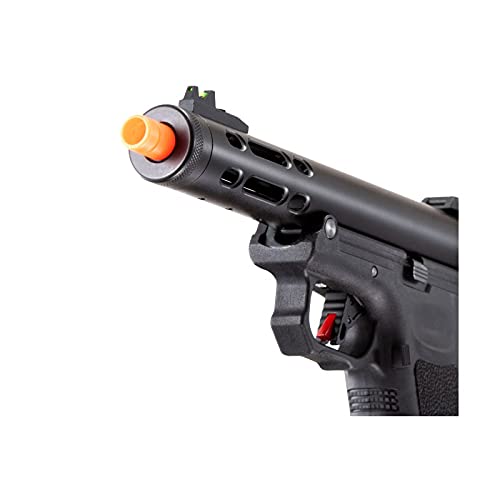 Lancer Tactical WE-Tech Galaxy Gas Blowback Airsoft Pistol - Black/Blue/Purple/Gold/Silver | Realistic GBB Pistol for Airsoft Games, Training & Collecting