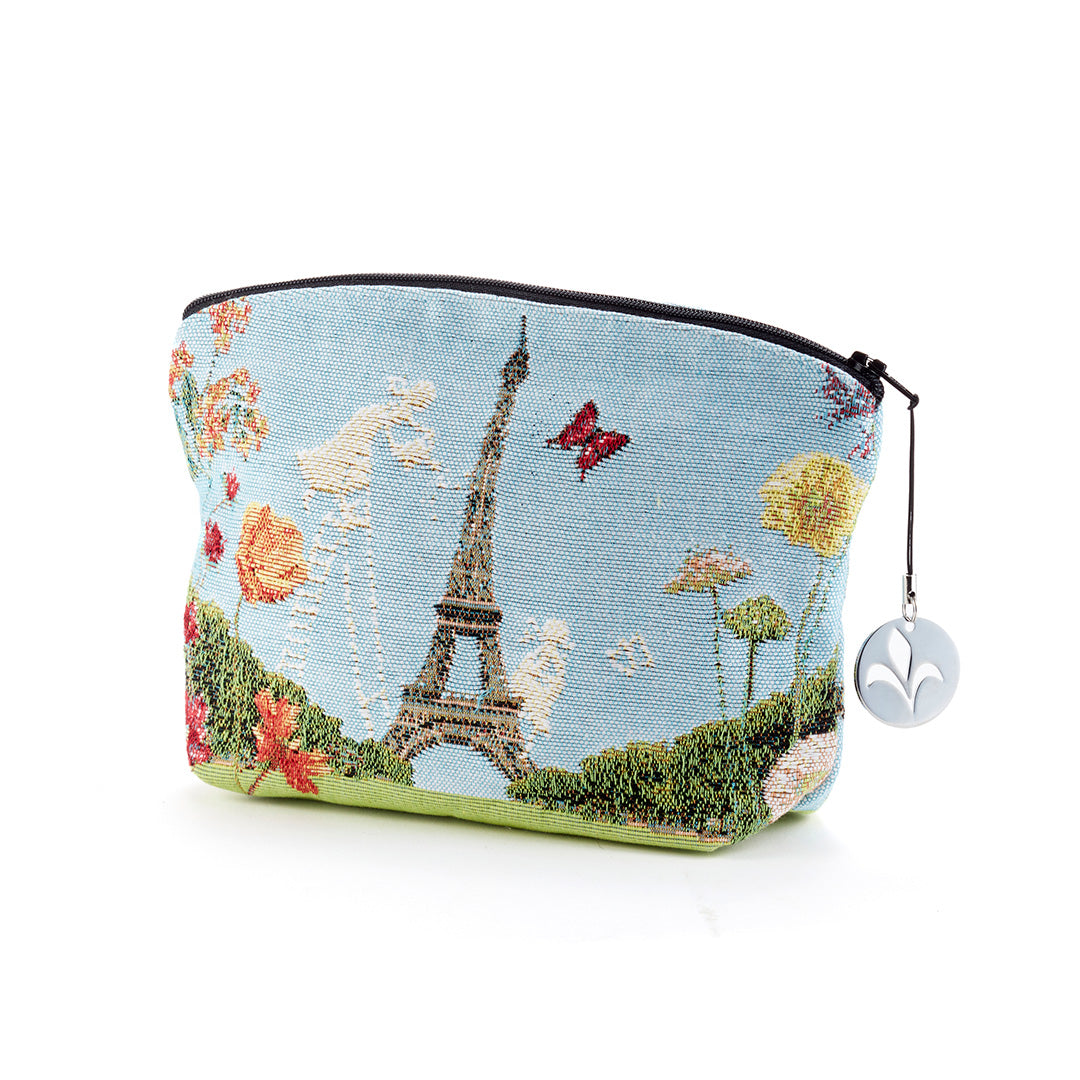 J'aime Paris Cosmetic Bag - Waterproof Makeup Pouch for Travel & Daily Use | Portable Toiletry Organizer for Women & Girls | Perfect for Gym, Beach & Weekend Getaways
