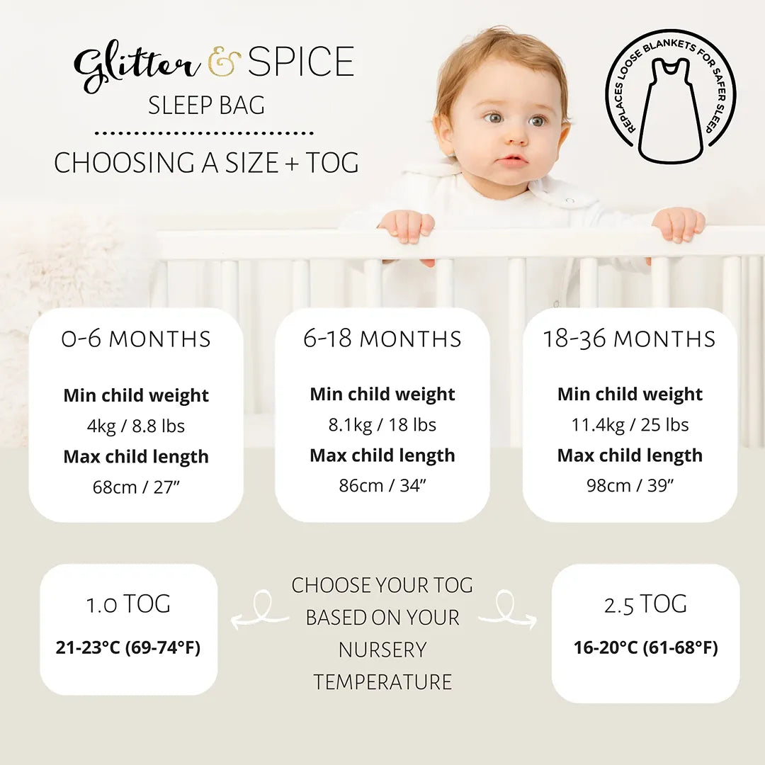 Organic Baby Sleep Bag - Breathable Linen Cloud Design for 0-18 Months | Perfect for Nursery, Daycare & Travel