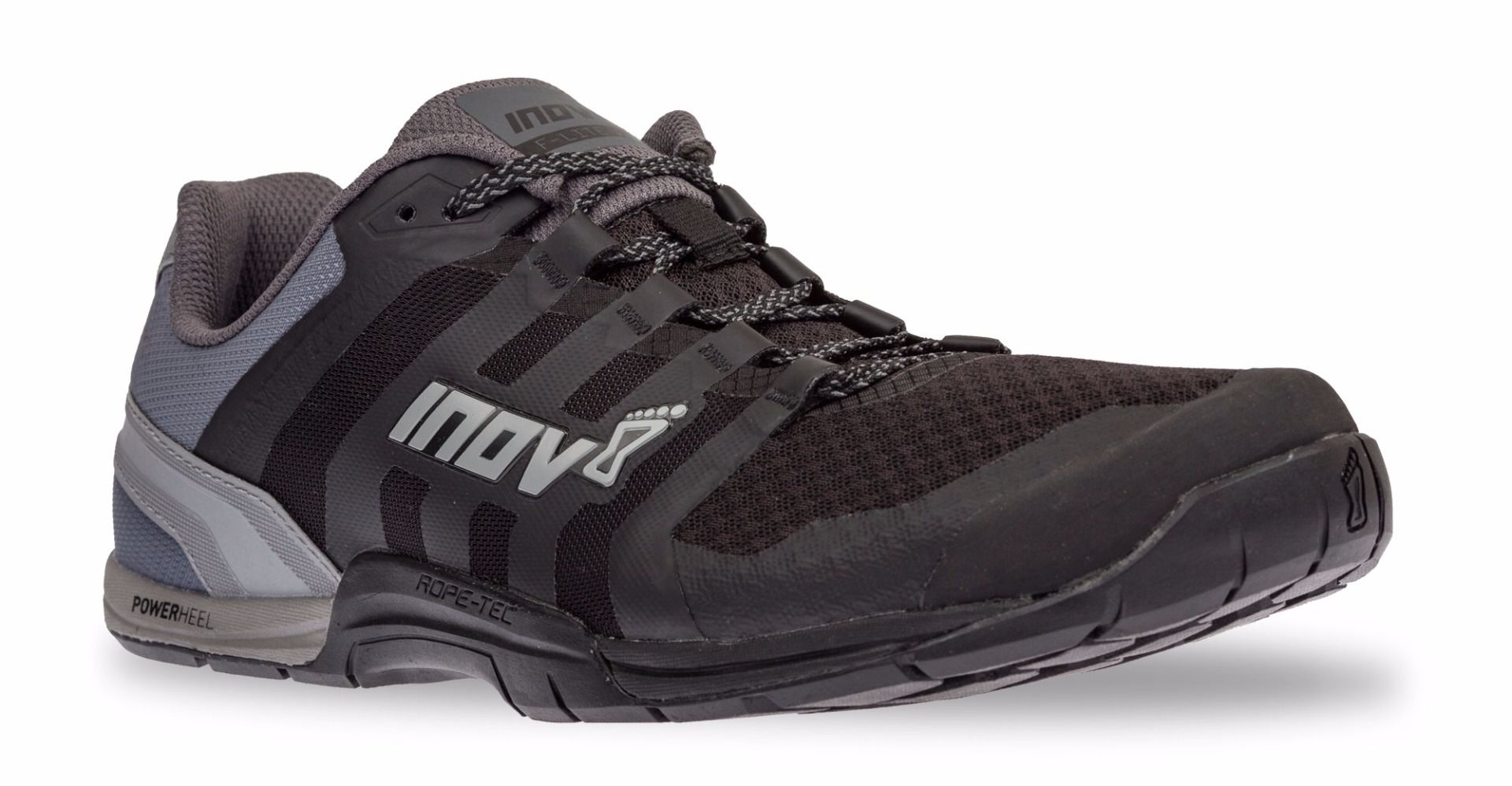 Innov-8 Women's F-Lite 235 V2 Cross-Training Shoes - Lightweight Gym Workout & Running Sneakers for Women (Black/Grey, Size 5) | Perfect for HIIT, Weightlifting & Indoor Fitness Classes
