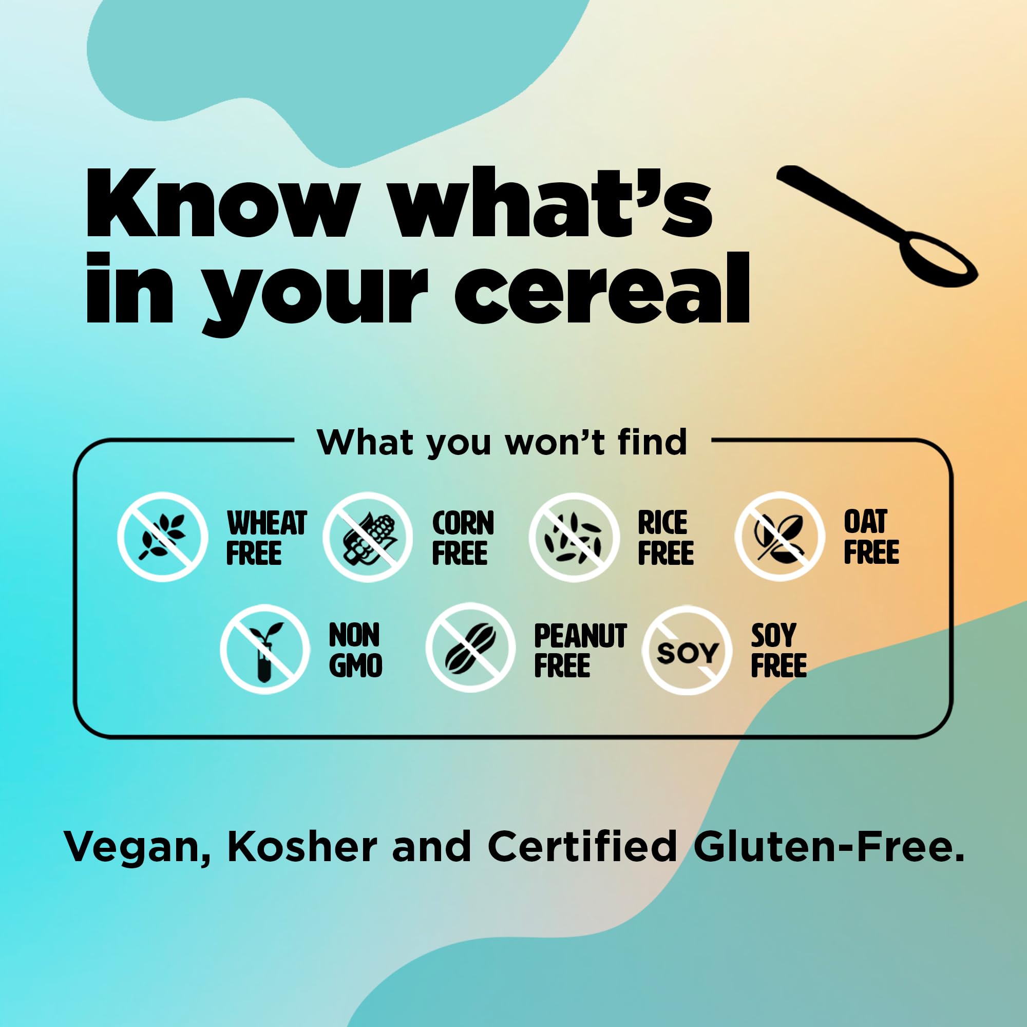 Three Wishes Protein & Gluten-Free Breakfast Cereal Variety Pack (6 Pack) - High Protein Low Sugar Snack - Kosher Vegan Certified - Frosted, Fruity, Cocoa, Strawberry, Honey Cinnamon Flavors - Perfect for Healthy Breakfast, Office Snacks & Kids Lunchboxes