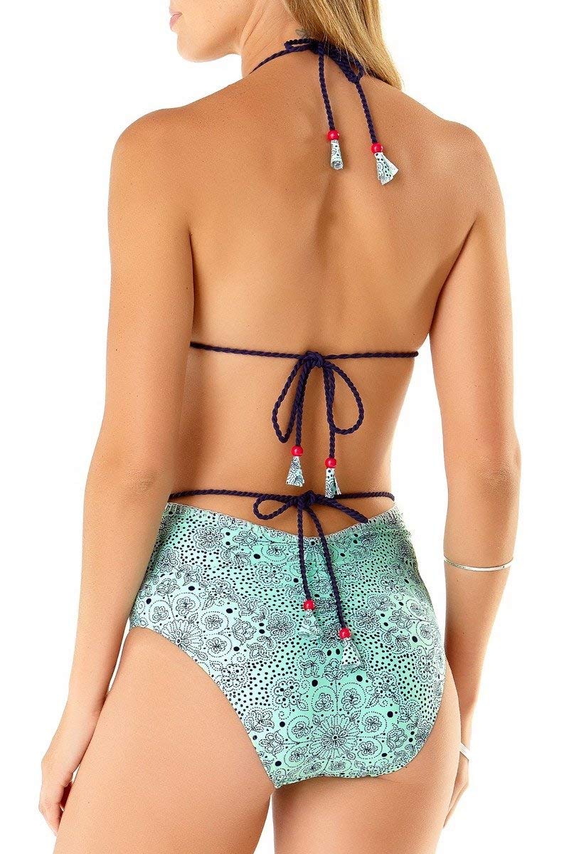 Anne Cole Women's High Waist Bikini Bottom - Tummy Control Swimwear for Women, Plus Size Bathing Suit Bottoms - Perfect for Beach, Pool & Vacation