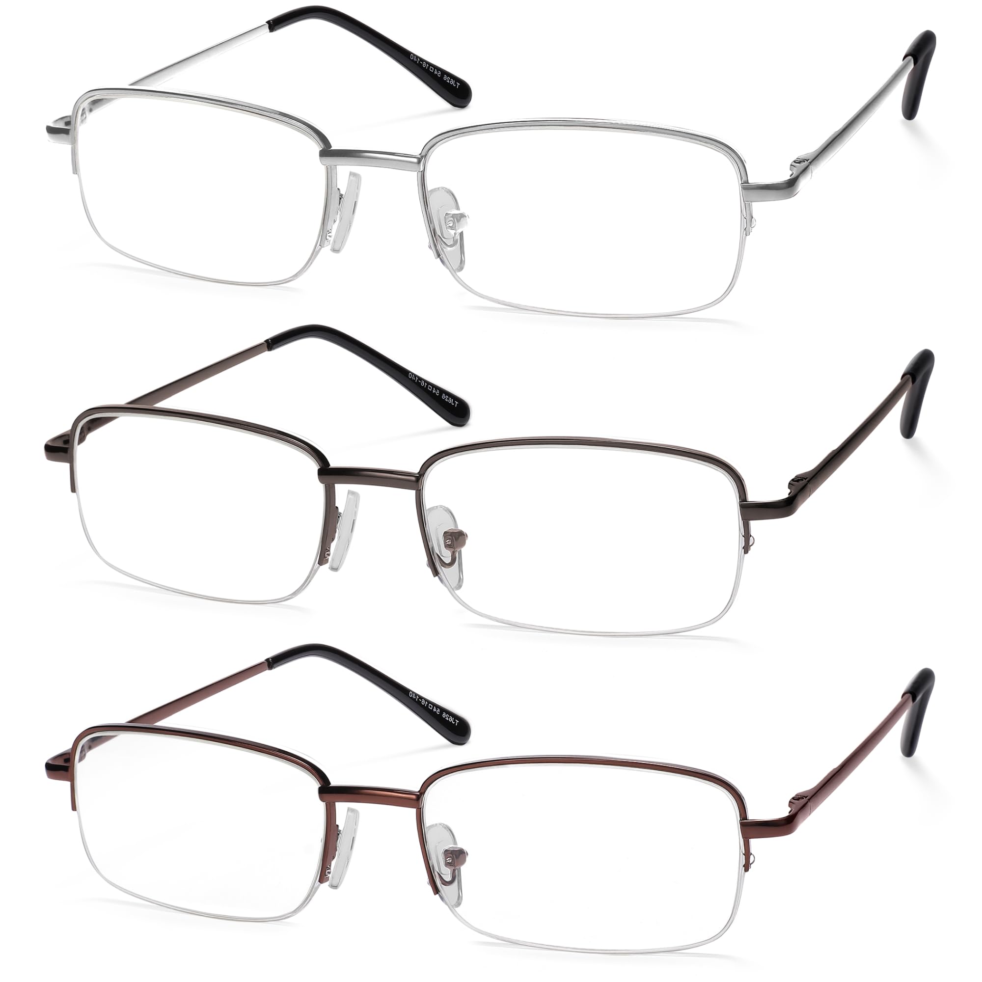 NOVIVON Reading Glasses for Men & Women - Blue Light Blocking Computer Glasses with Anti-Reflective Lenses - Perfect for Office Work, Screen Time & Digital Eye Strain Relief