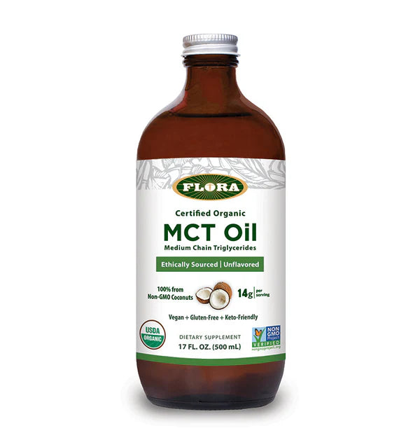 Organic MCT Oil 500mL - Premium Coconut Derived MCT Oil for Keto, Weight Loss & Energy Boost - Perfect for Coffee, Smoothies & Cooking