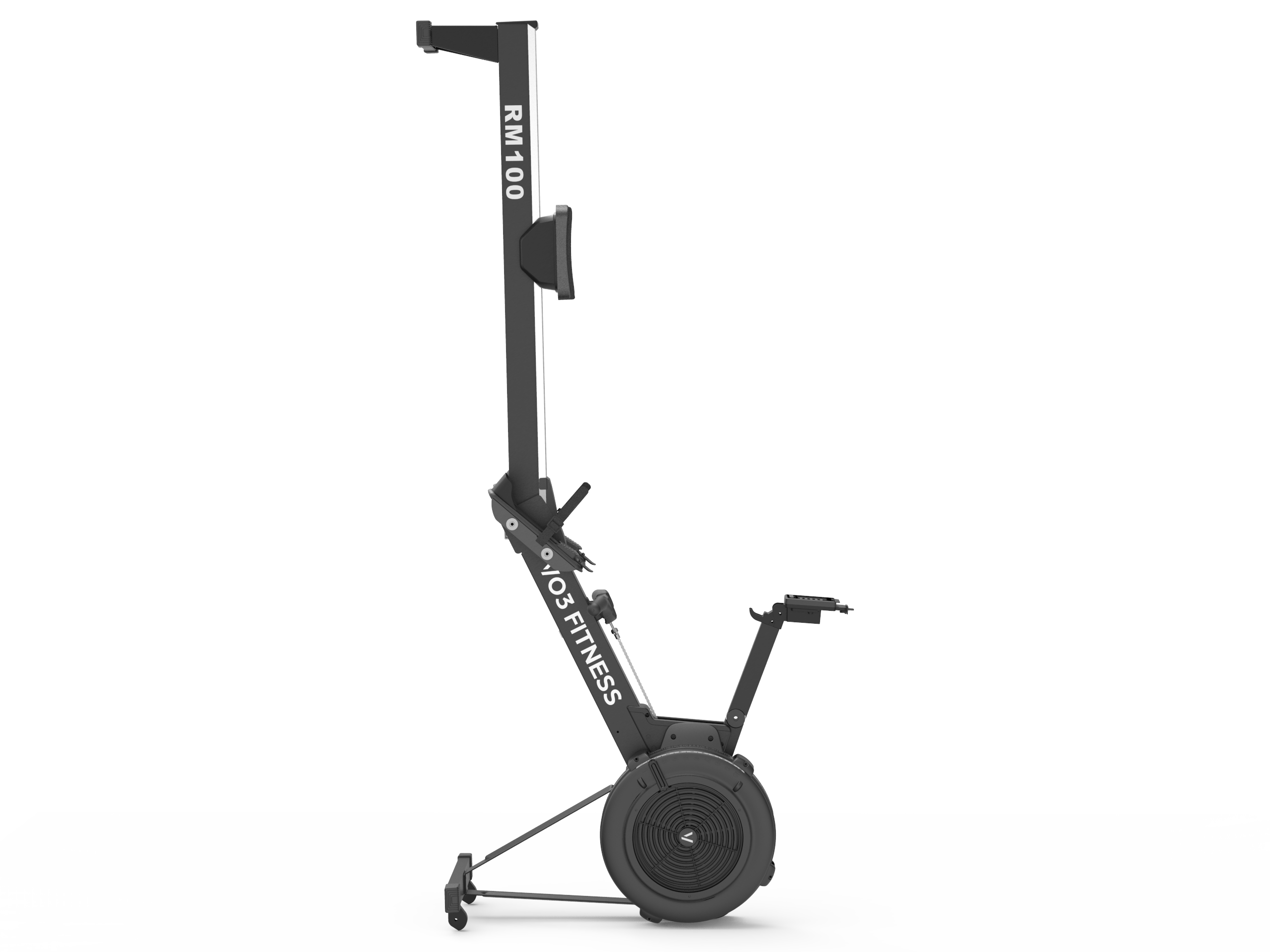 VO3 FITNESS RM100 Commercial Rowing Machine - Heavy Duty Indoor Rower for Home Gym & Cardio Workouts - Perfect for Full Body Exercise & Weight Loss Training