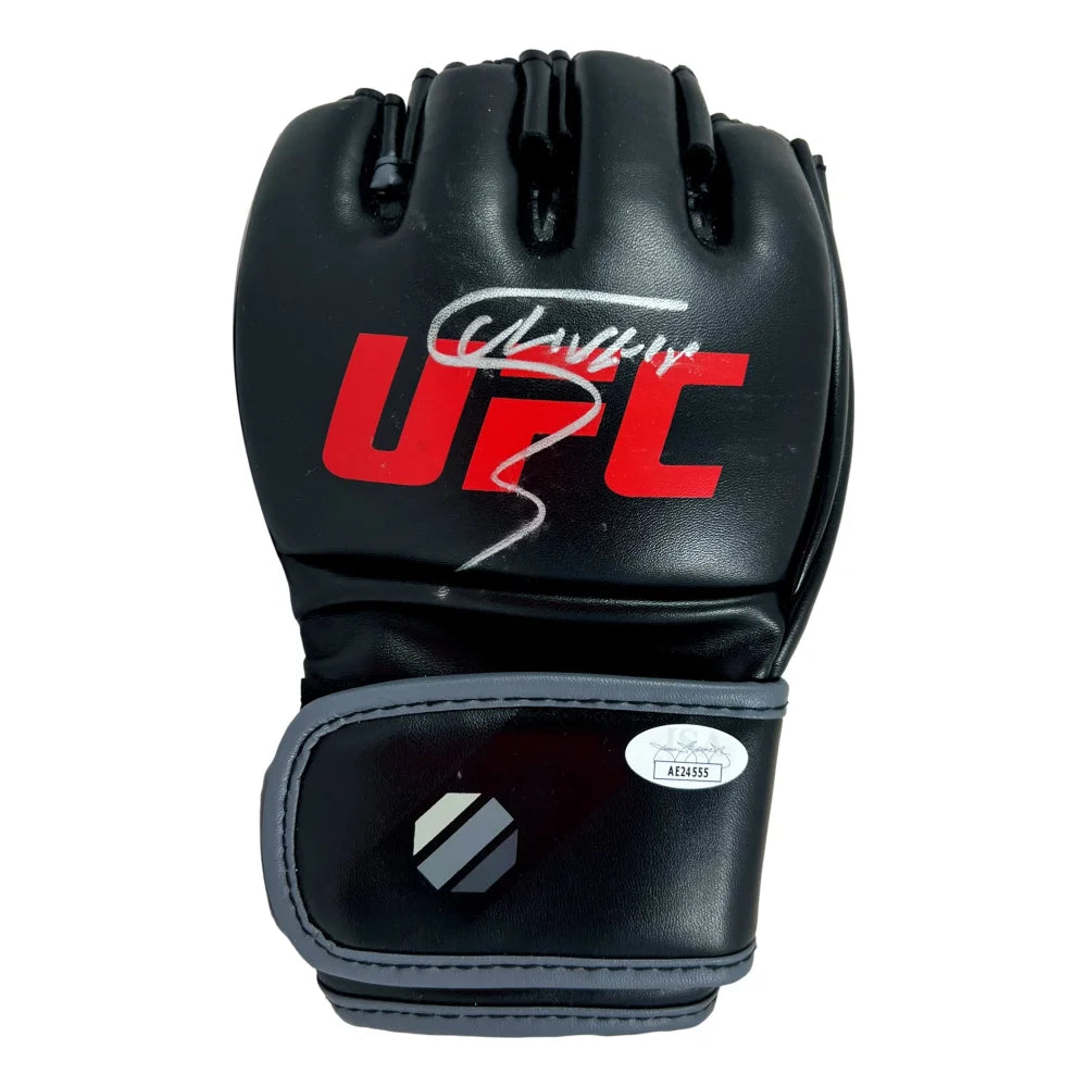 Authentic Charles Oliveira Signed UFC Gloves with COA & JSA - 
