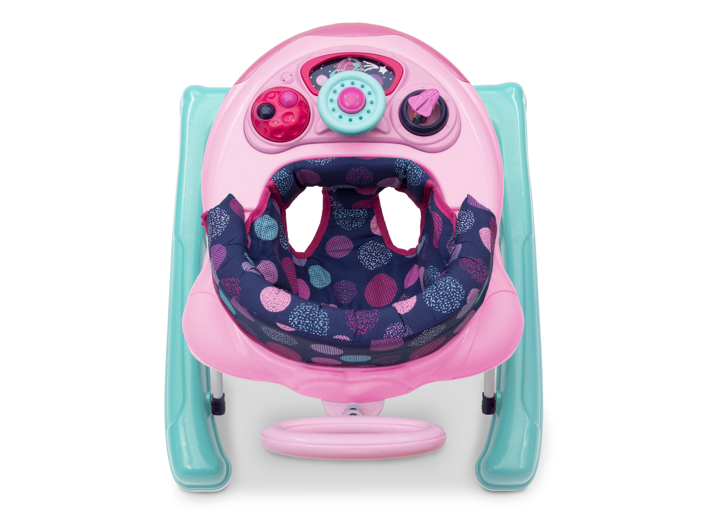 Big Steps 2-in-1 Baby Activity Walker & Learning Toy - First Steps Helper for Infants 6-12 Months - Indoor Play & Early Walking Support