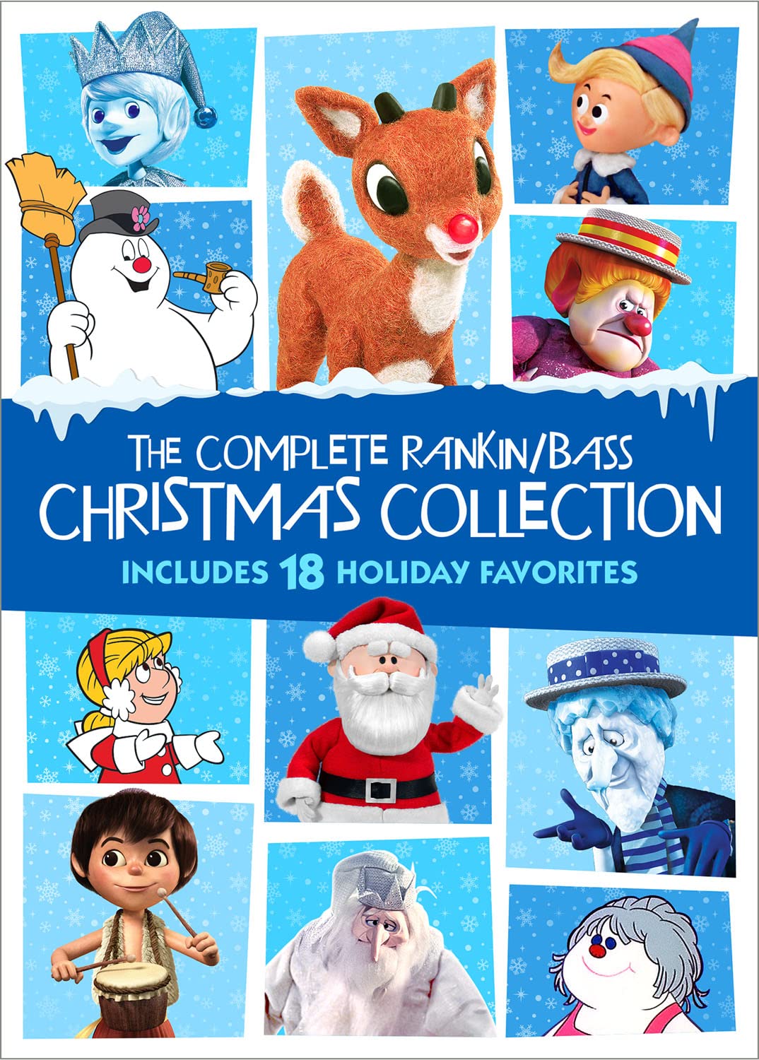 The Complete Rankin/Bass Christmas Collection DVD Set - Classic Holiday Movies for Family Movie Nights & Christmas Traditions
