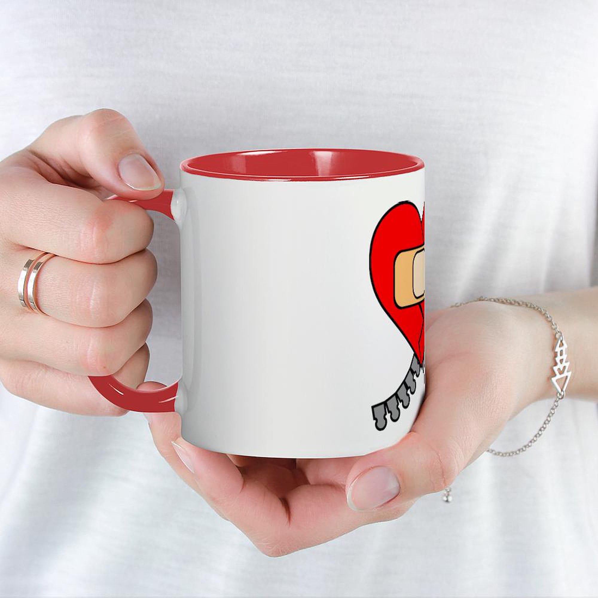 The Zipper Club 11 oz (325 ml) Ceramic Coffee Mug - Funny Novelty Gift for Friends & Coworkers - Perfect for Office, Home & Camping Use