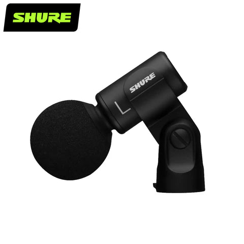 Shure MV88+ Digital Stereo USB Microphone for Podcasting, Recording & Streaming - High-Quality Condenser Mic for YouTube, Gaming & Music Production
