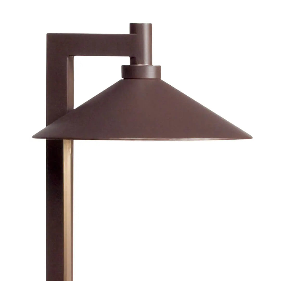 4.3W 294 Lumens Bronze LED Landscape Path Light - 2700K Warm White for Garden, Walkway, and Outdoor Lighting