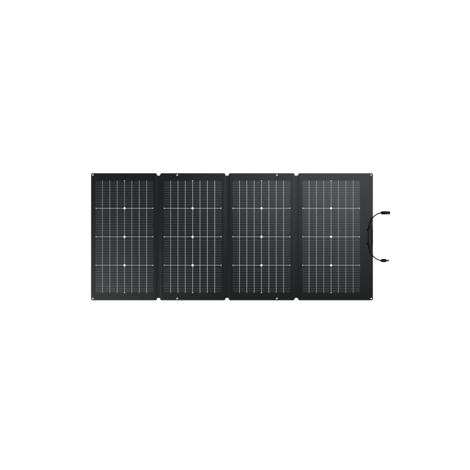 EcoFlow 220W Bifacial Portable Solar Panel for Camping, RV & Off-Grid Power - High Efficiency Foldable Solar Charger for Outdoor Adventures & Emergency Backup