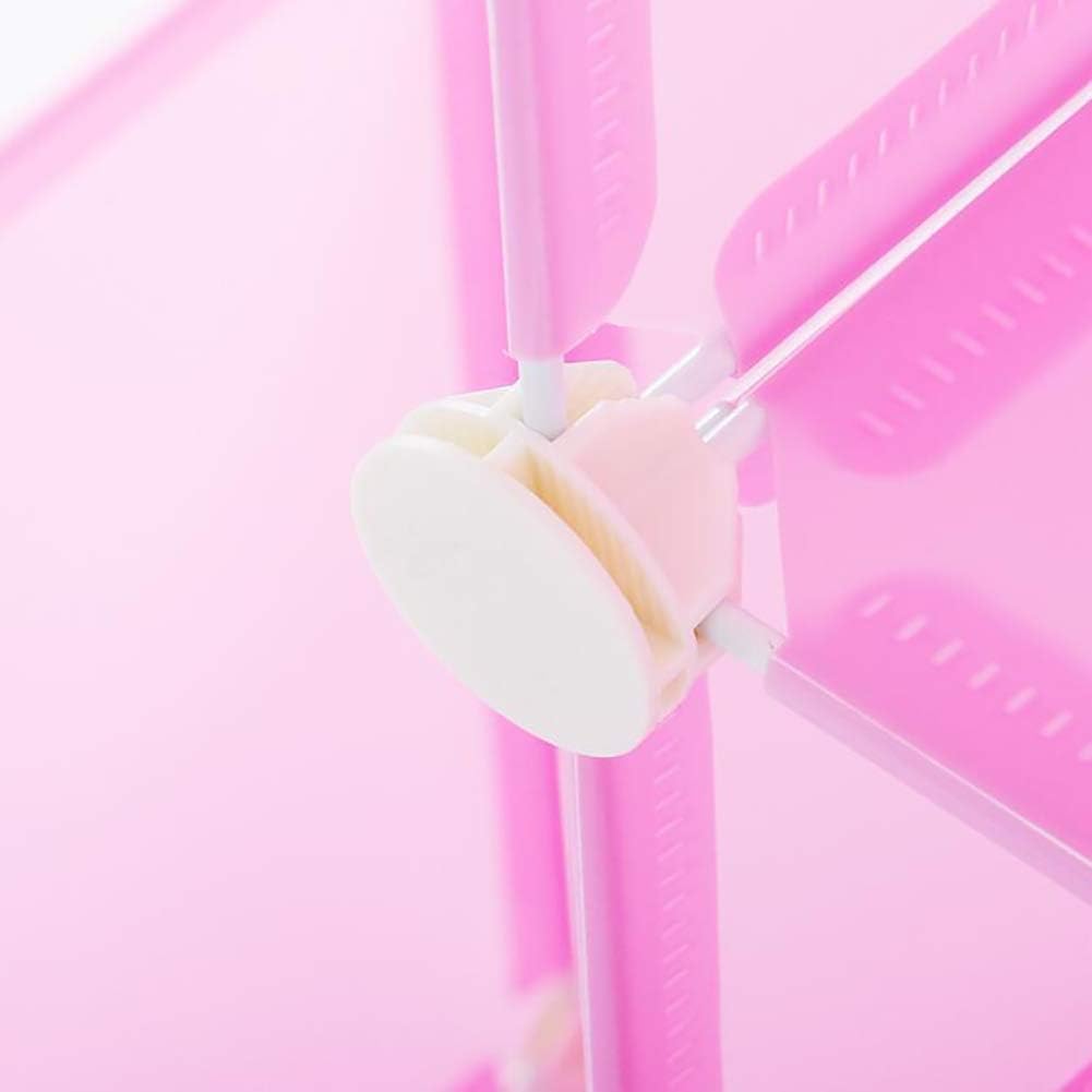 20 Pcs White Plastic Wire Cube Connectors for Modular Closet Storage Organizer | DIY Wire Grid Shelving System | Perfect for Closet, Garage & Home Organization