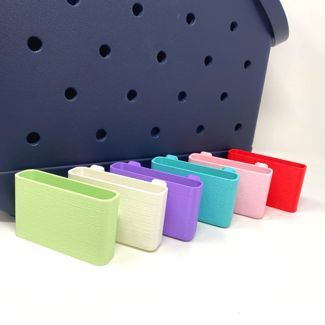 FRESHe BAGLETS - Waterproof Wallet Holder Organizer Charm for Bogg Bags | Secure & Stylish Accessory | Fits Inside Tote | Multiple Colors (Purple) | Perfect for Beach, Pool & Travel Essentials