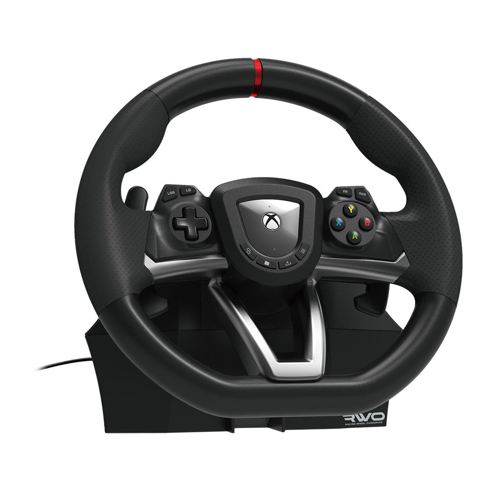 HORI Racing Wheel Overdrive for Xbox Series X & Xbox One - Premium Force Feedback Steering Wheel for Realistic Racing Games - Perfect for Forza Horizon, F1 & Simulation Driving Enthusiasts