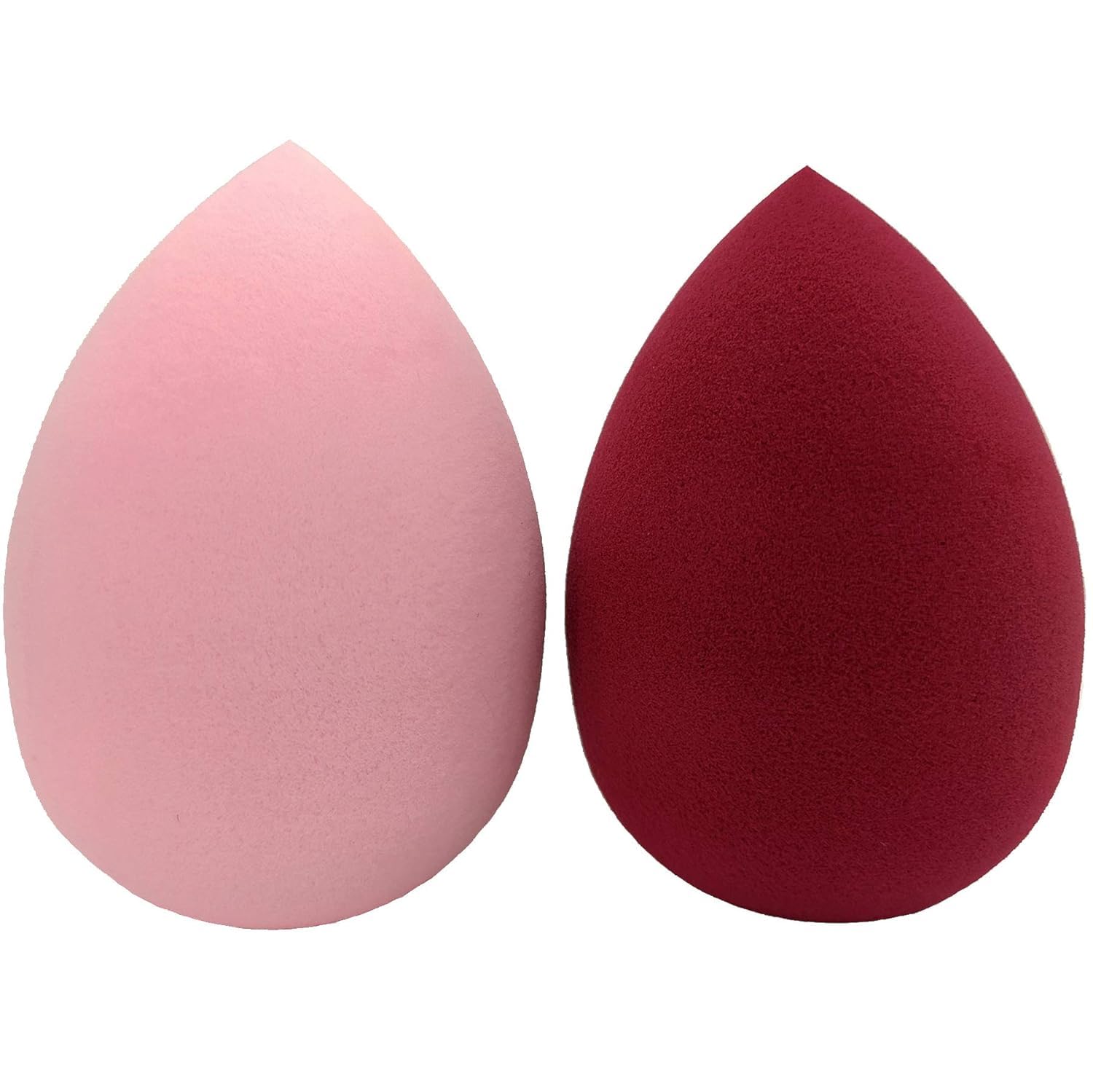 Best Liquid Foundation Blender Pack of 2 - Premium Makeup Sponge for Flawless Coverage - Perfect for Daily Use & Professional Makeup Artists