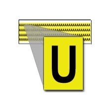 Brady 3400-U 34031 34 Series Indoor Number and Letter Cards - Pack of 50 for Office Organization, Warehouse Labeling & Facility Management