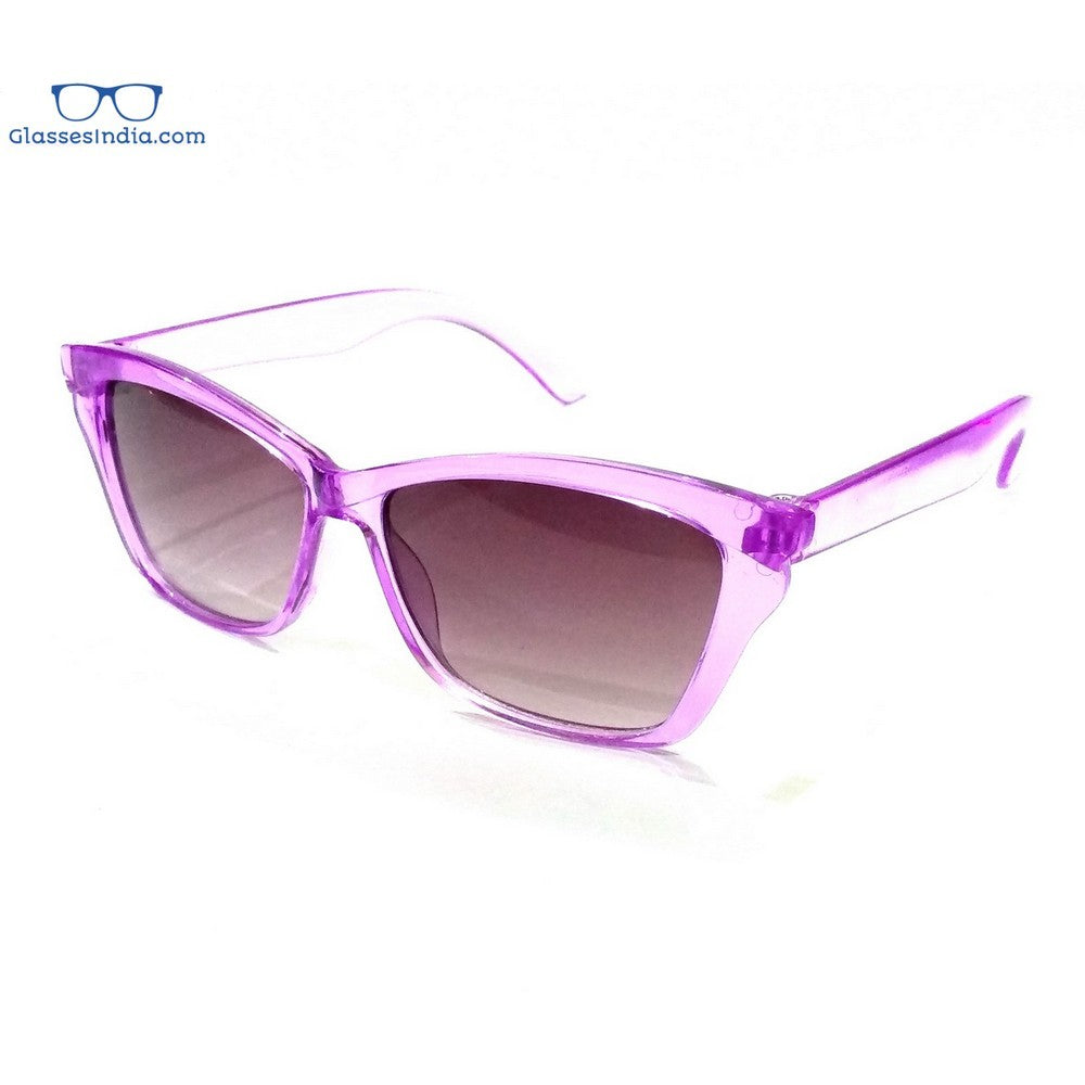 Trendy Purple Kids Fashion Sunglasses TKS003 - UV Protection, Lightweight & Durable for Outdoor Play, Beach, and Summer Activities