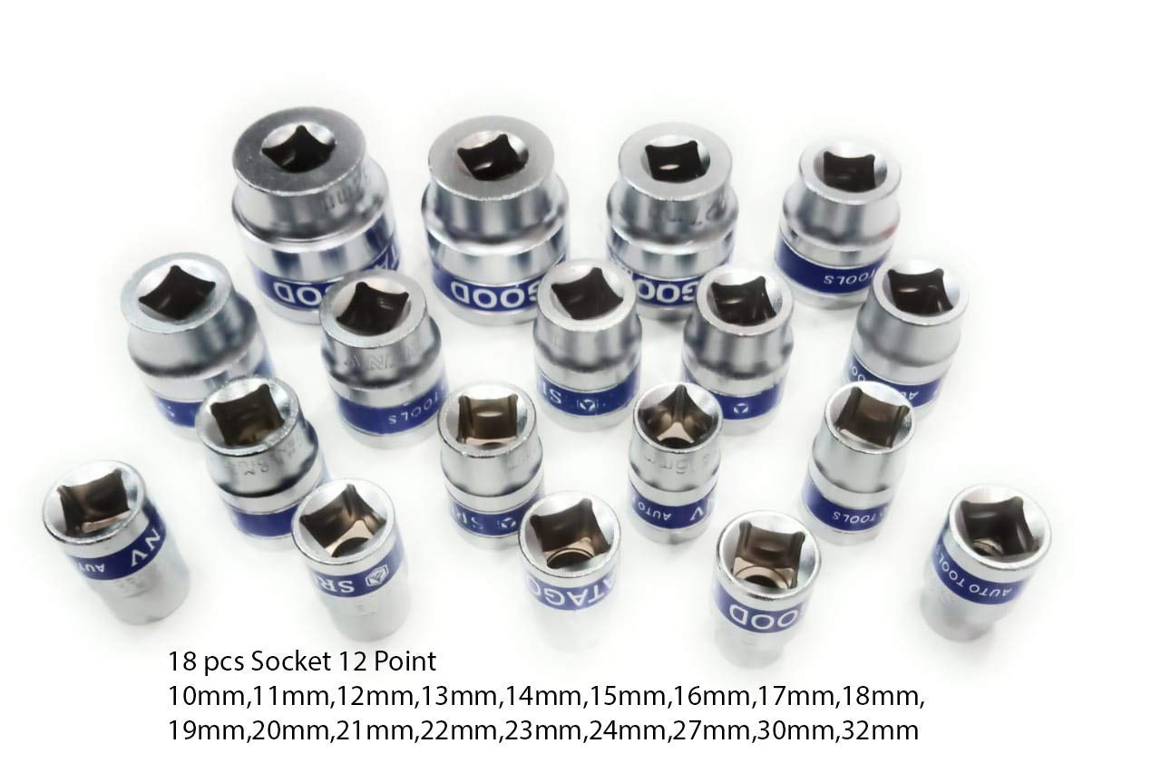 SNE 24-Piece Heavy Duty 1/2