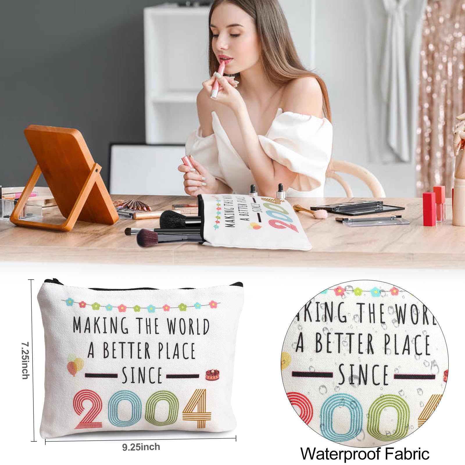 **21st Birthday Gifts for Women - Unique 21 Year Old Birthday Present Ideas for Her - Perfect for Daughter, Sister & Friend - 2004 Born Females - Ideal for Celebrations, Parties & Special Moments**