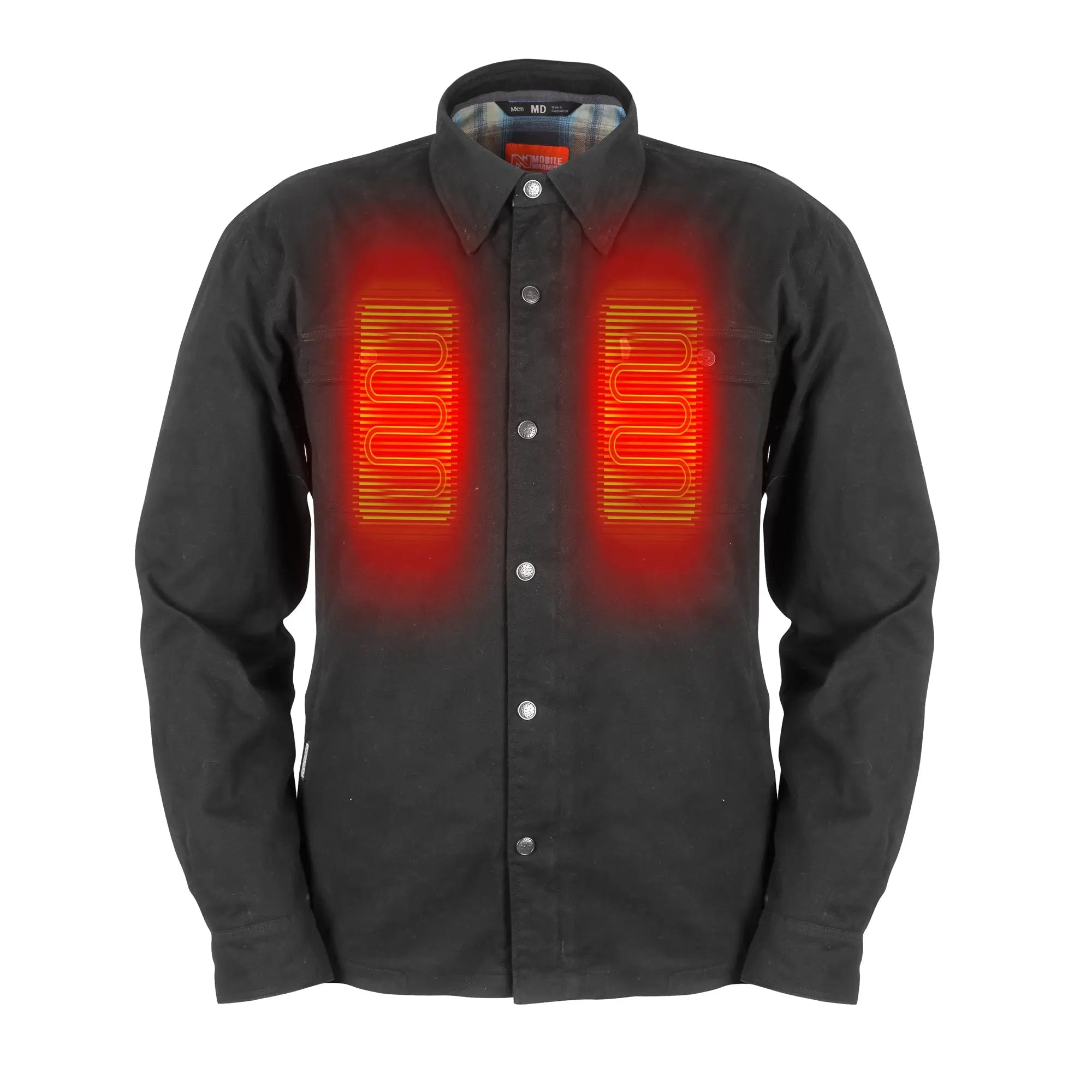 BOL Men's Frontier Heated Jacket with USB Rechargeable Battery - Winter Warm Electric Heated Coat for Outdoor Activities, Hunting, Skiing & Camping