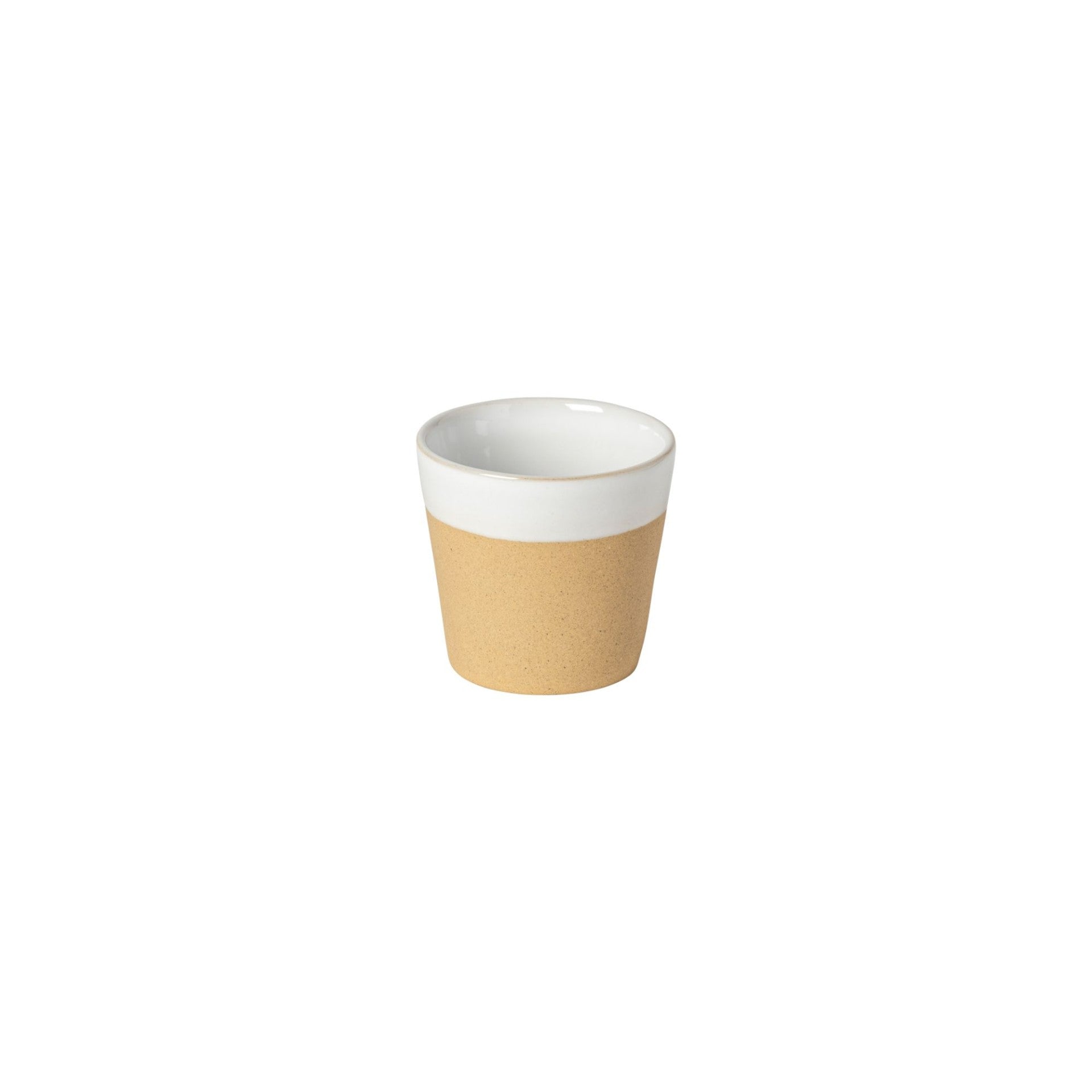 Premium Costa Nova Grespresso Nature Lungo Cup - Sand Color Porcelain Espresso Cup Set | Perfect for Home Coffee Bars, Cafes & Gift Giving