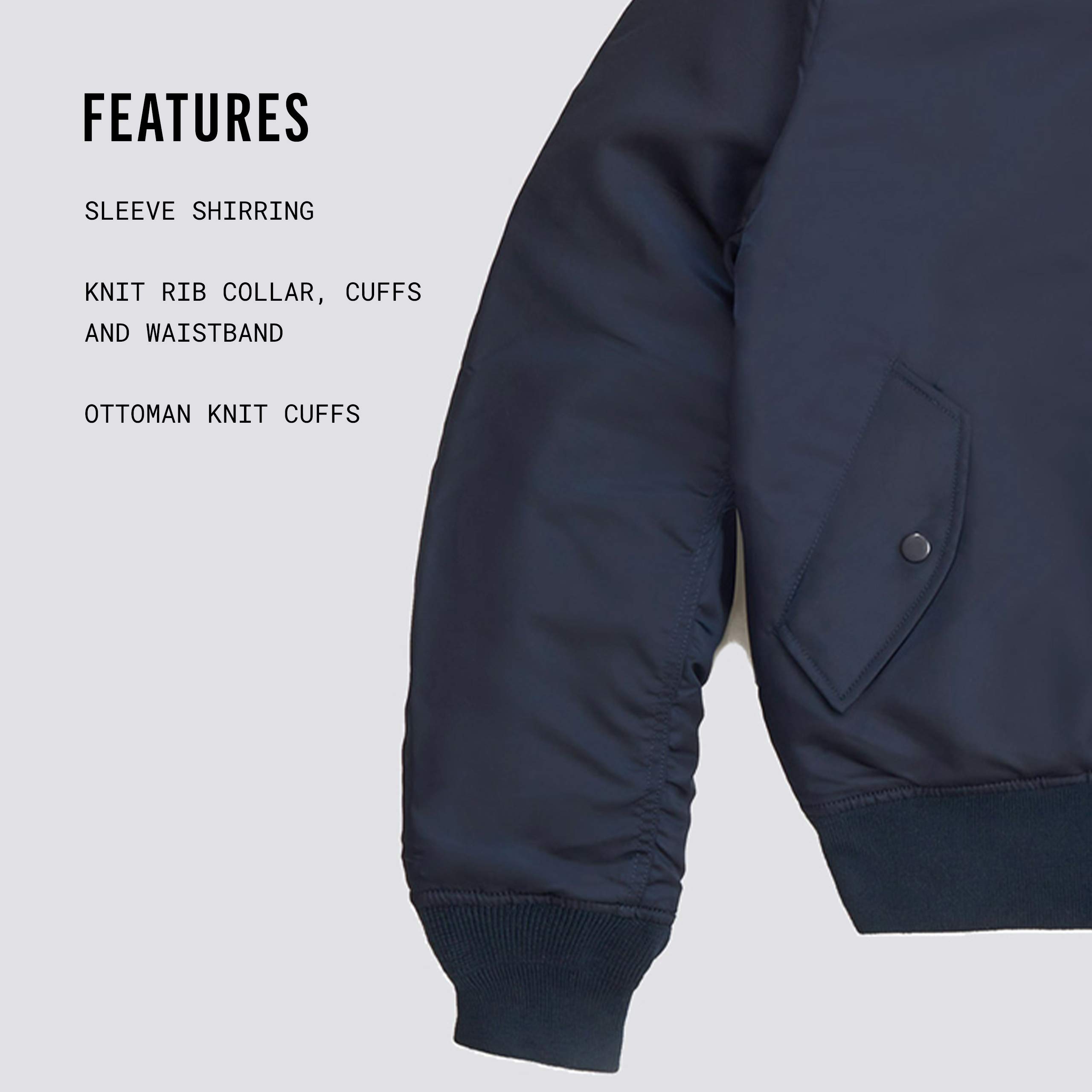 Alpha Industries MA-1 Slim Fit Bomber Flight Jacket for Men - Lightweight Military Pilot Jacket with Water-Resistant Nylon - Perfect for Casual Wear, Street Style & Outdoor Adventures